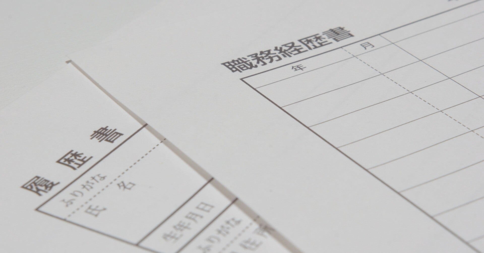 【転職者のための】職務経歴書